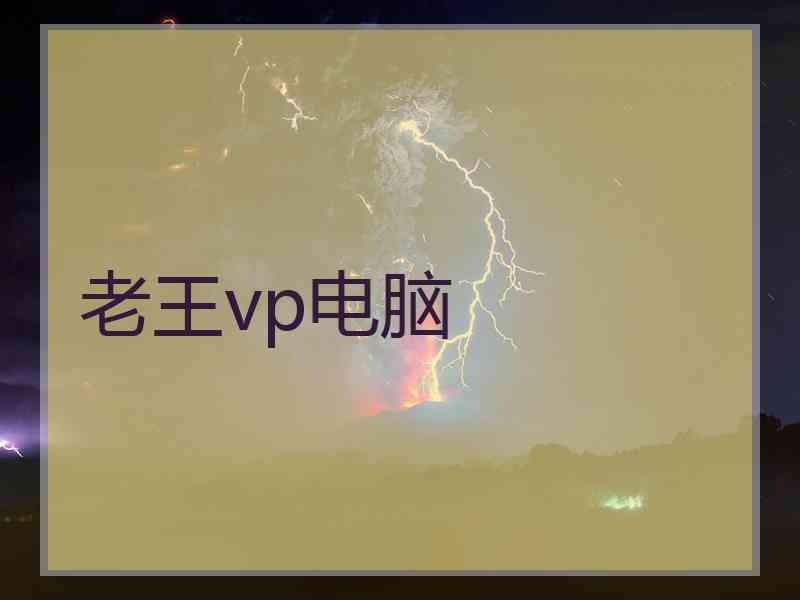 老王vp电脑