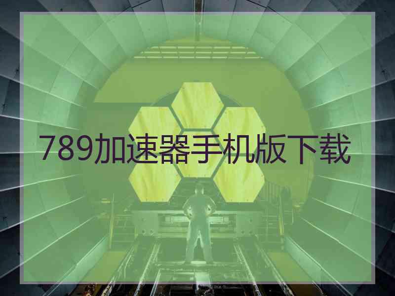 789加速器手机版下载