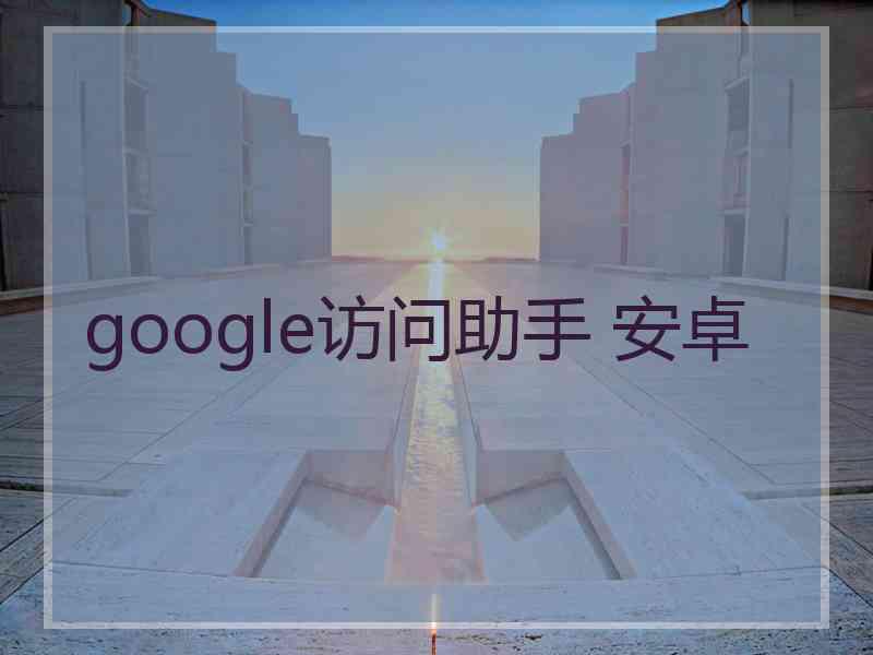 google访问助手 安卓