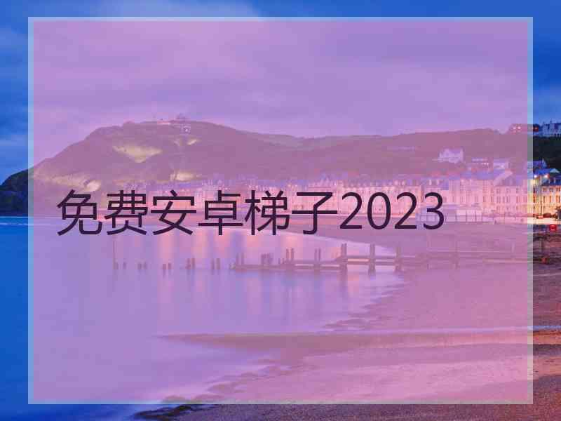 免费安卓梯子2023